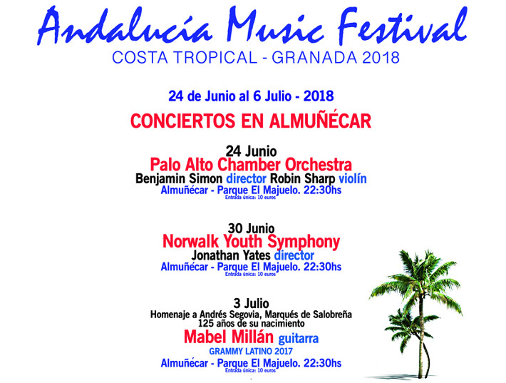 Palo Alto Orchestra  de Cmara abre este domingo el calendario de concierto de Andaluca Music Festival en Almucar